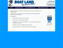 Tablet Screenshot of boatlandwa.com